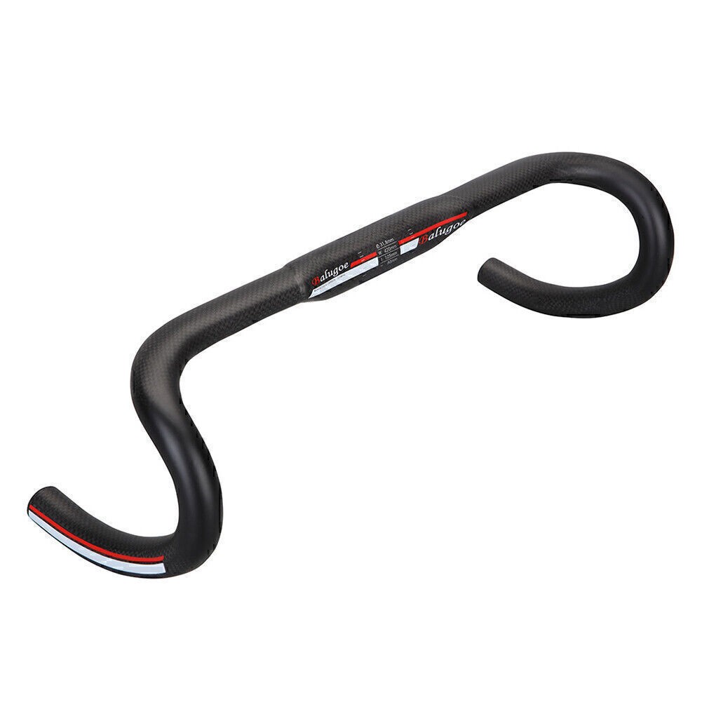 EC90 Road Bike Drop Bar Handlebar Carbon Fiber Bicycle Bars 31.8*400/420/440mm