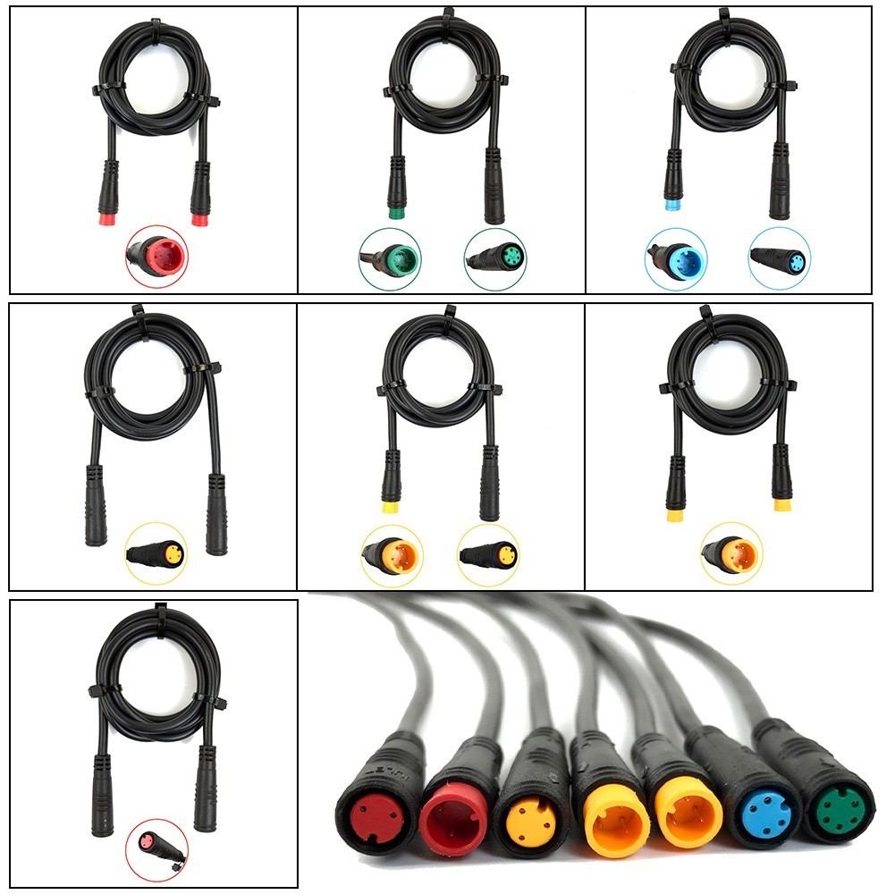2/3/4/5 Strip Adapter Connector Wire Extension Cable For Bafang Signal Line New