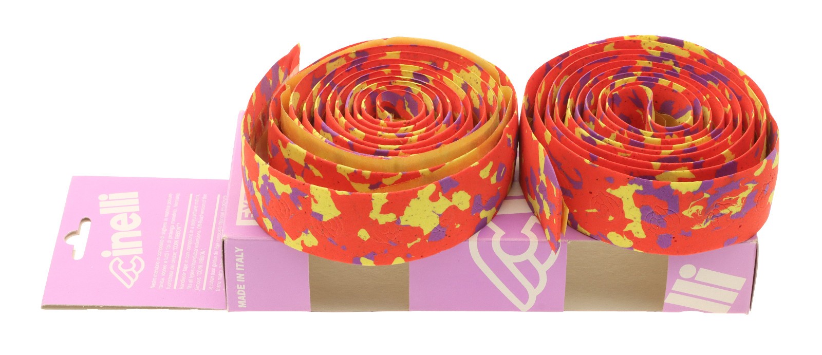 Cinelli Extra Thick Mountain Cork Handlebar Tape Red Camo NEW NOS *Shelfwear