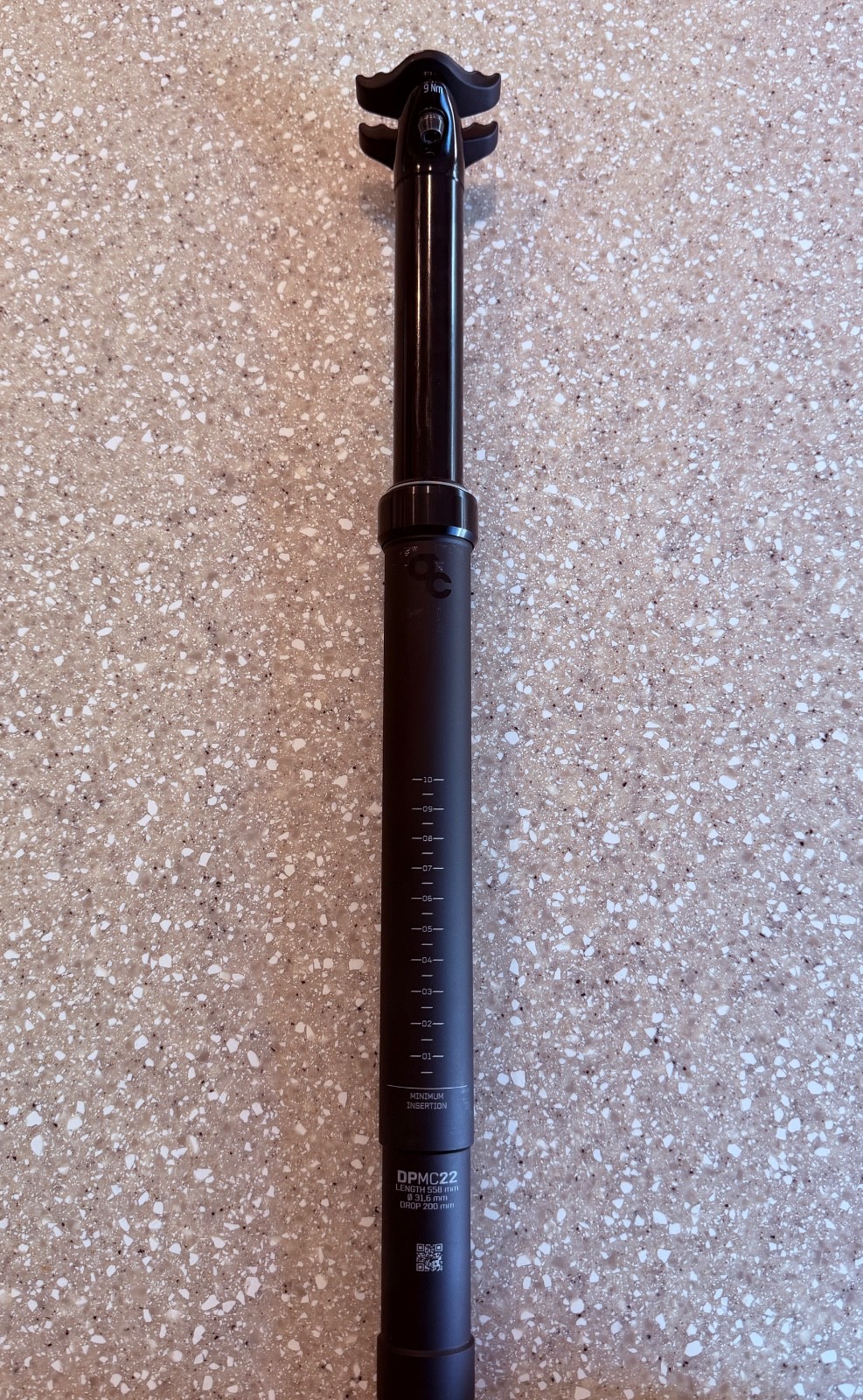 OC Mountain Control MC22 Dropper Seat post 31.6mm Dia. 200mm Travel NEW TAKE-OFF