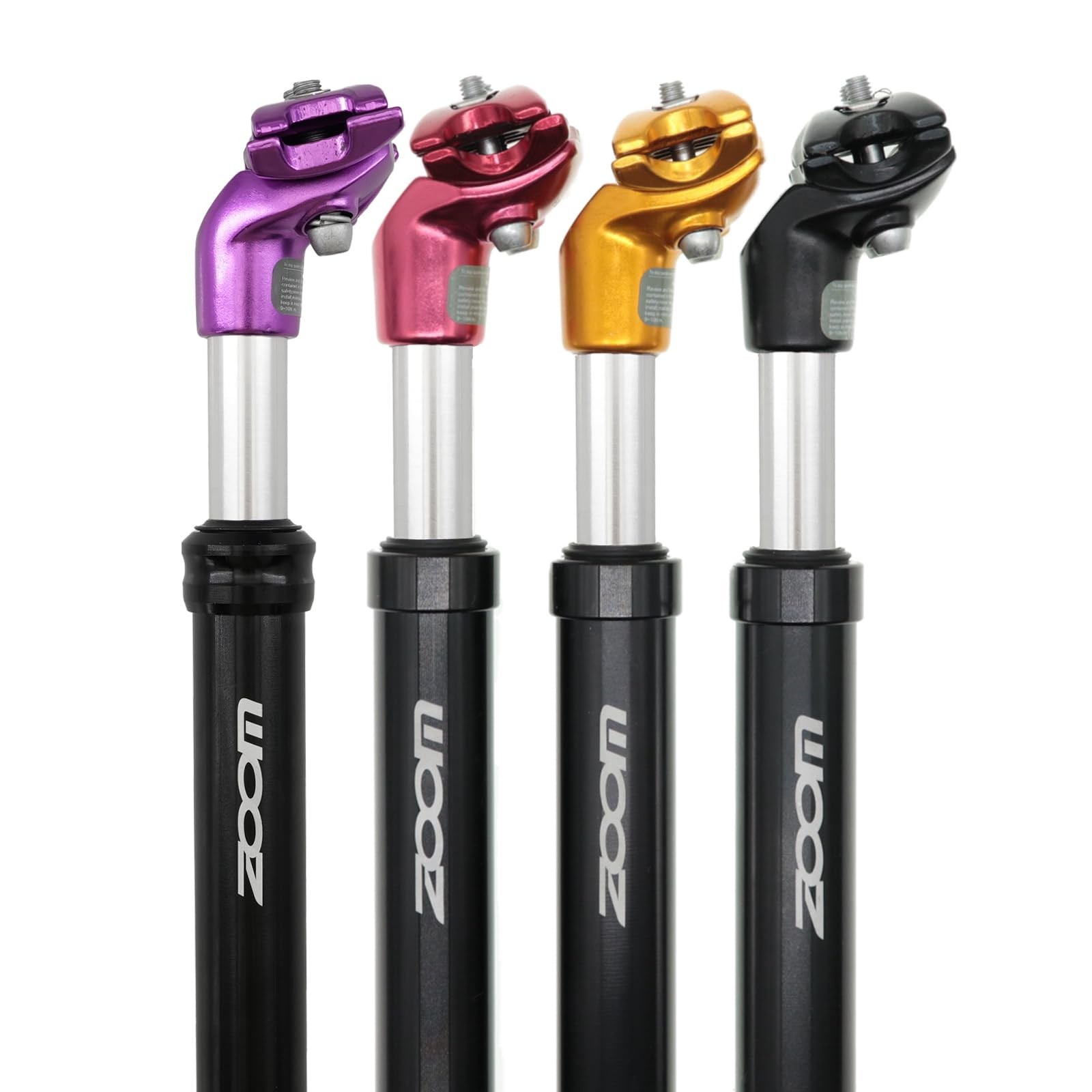 DJC Bike Suspension Seatpost Shock Absorber Damper Post 27.2 27.2mm, red head