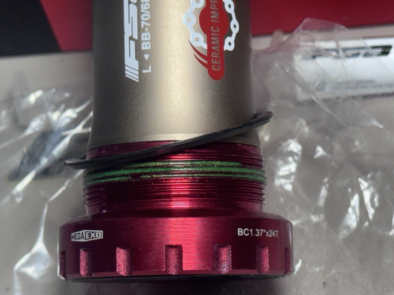 FSA K-Force MegaExo Ceramic Bottom Bracket English BSA 68/70mm BB 200-1960