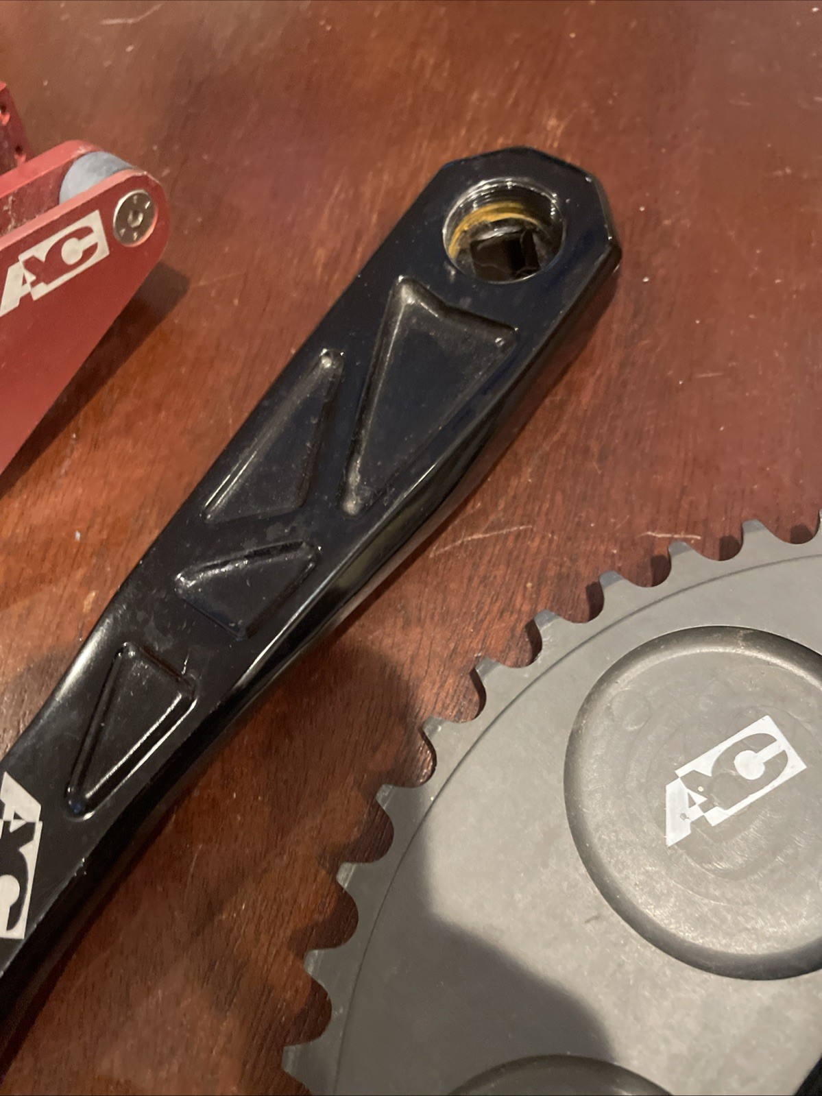 AC Components Downhill Crankset And Chain Guides