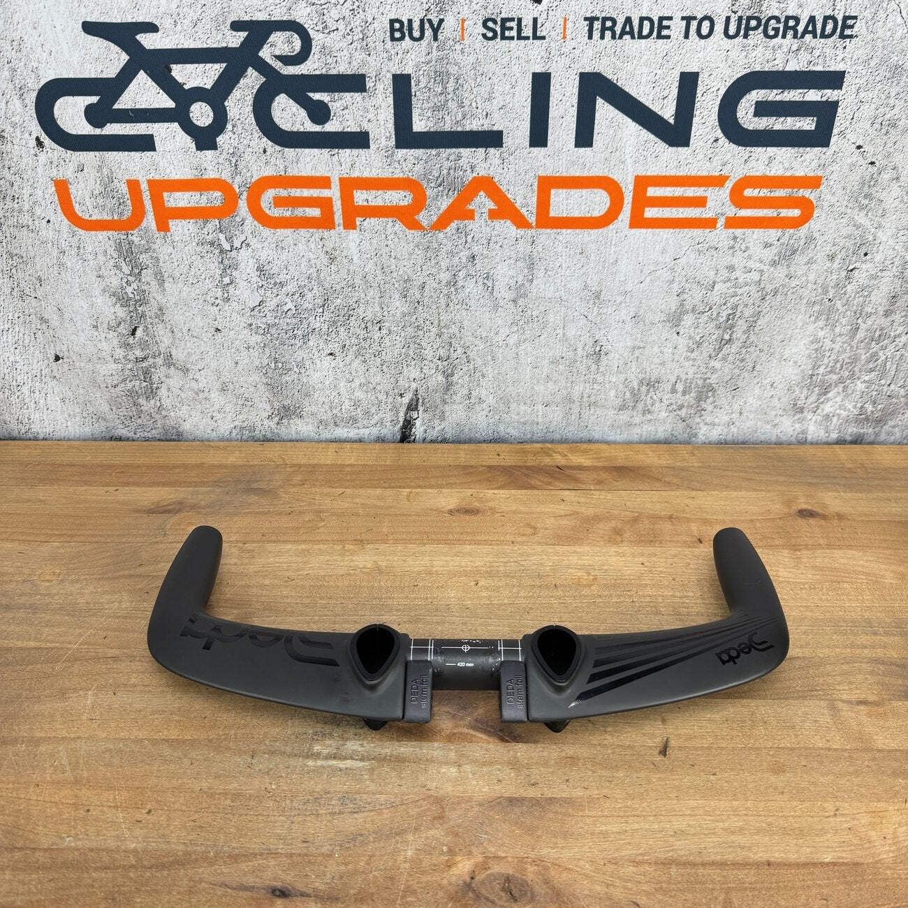 Deda Elementi Espresso 42cm Carbon TT/Triathlon 31.8mm Handlebar Basebar 336g