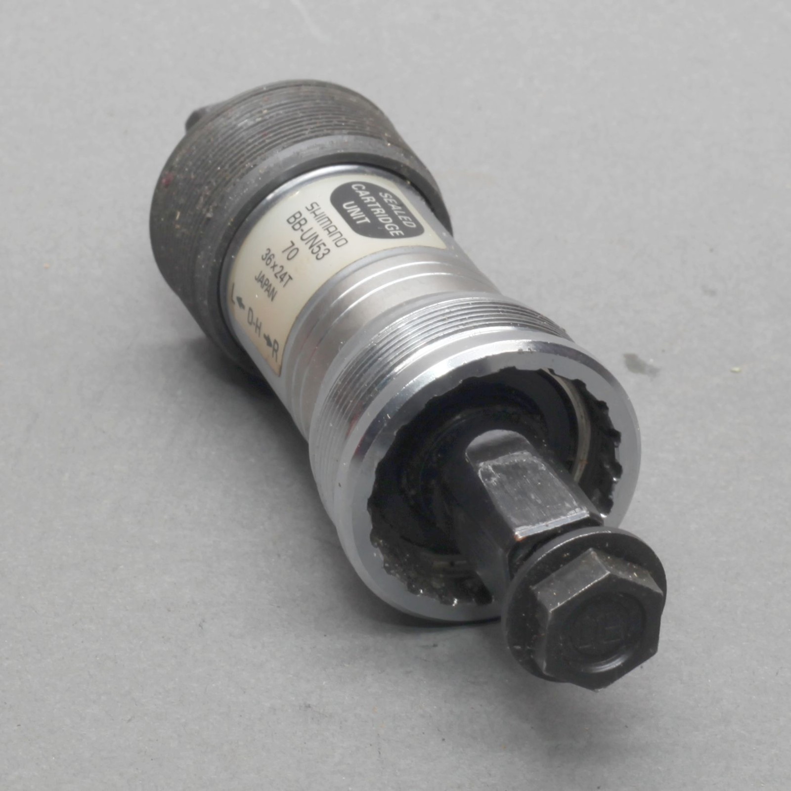 Italian Bottom Bracket 116mm 36x24T