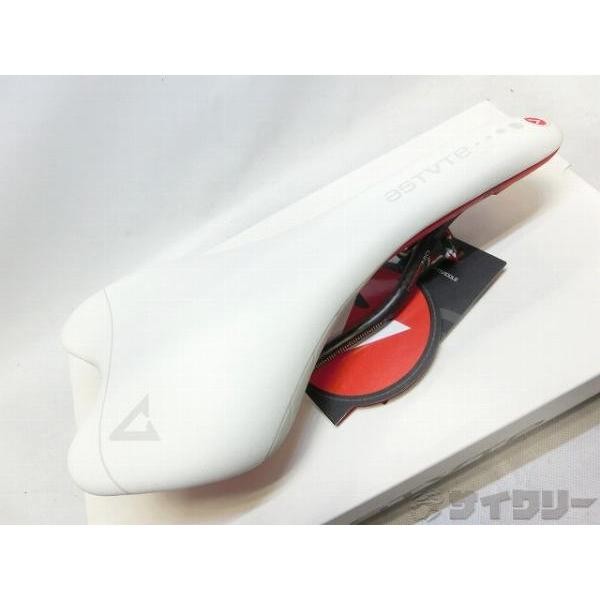 Saddle Astute Saddle SKYLITE SR Carbon Rail White/Red Sticky