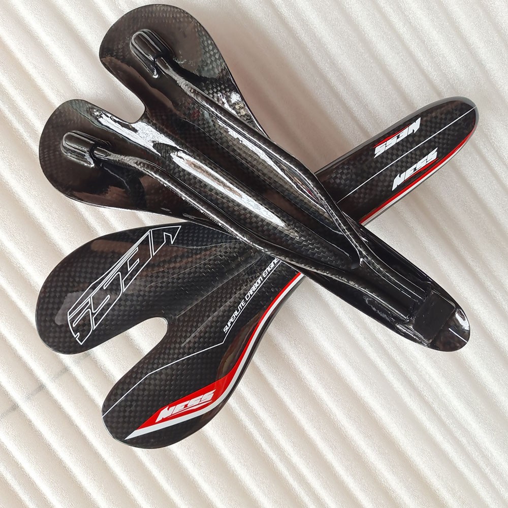 RXL Bicycle Saddle Seat Leather Road Bike MTB Carbon Ultri-light 140 for Cycling