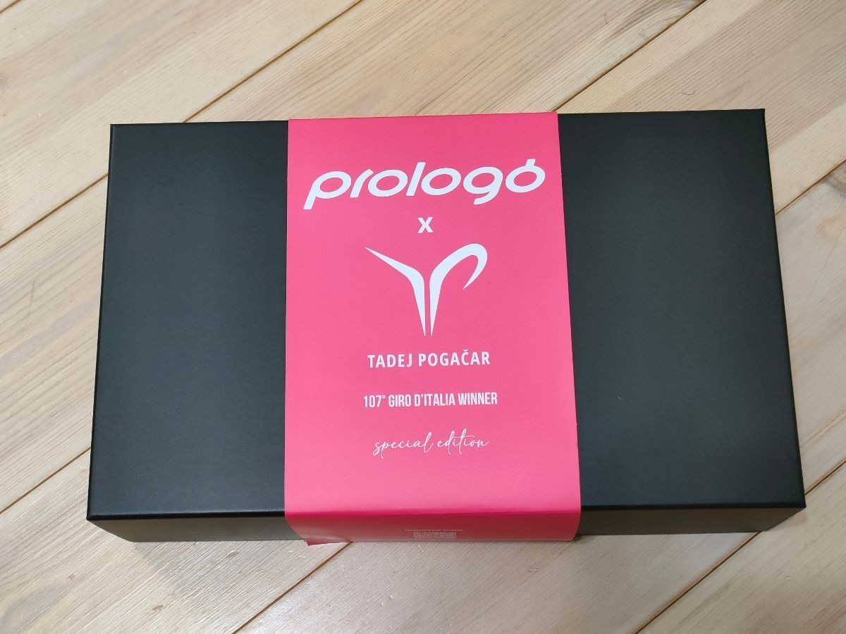 Prologo NAGO R4 NACK TADEJ POGACAR Giro 2024 Winner Saddle 245x147mm LTD