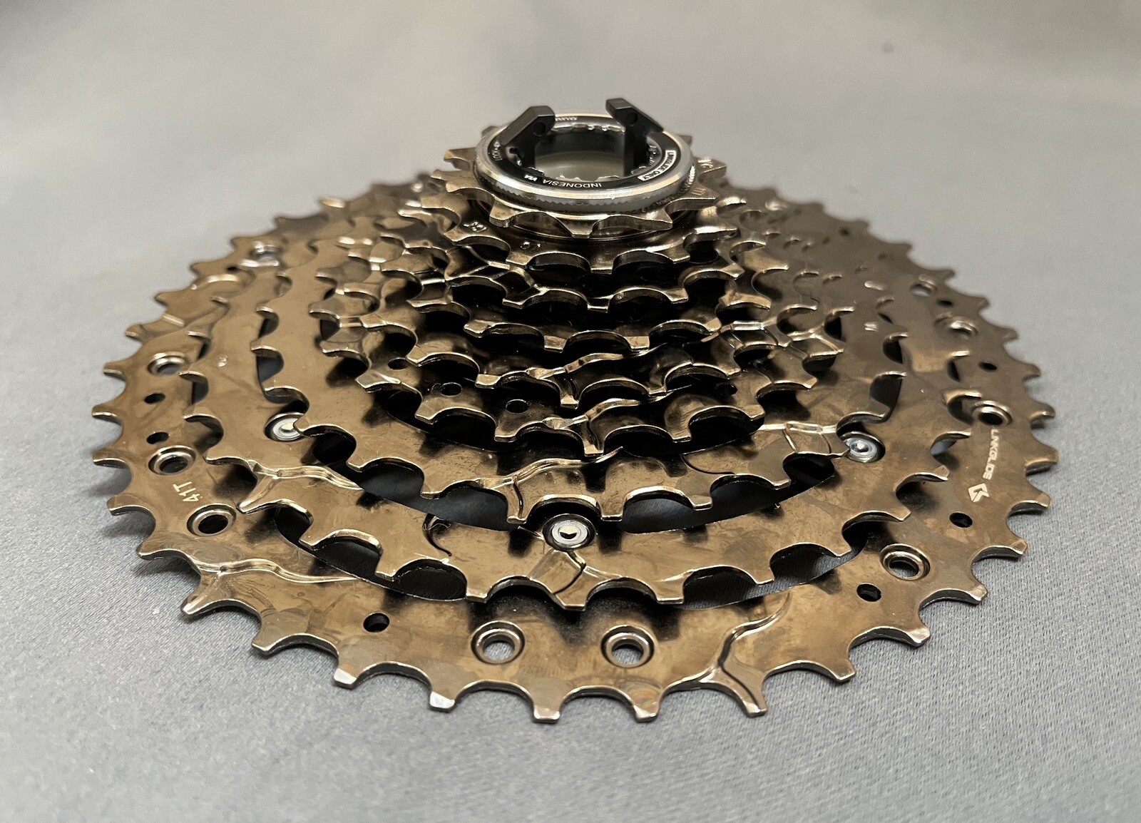 Shimano Cues CS-LG400 Linkglide E-Bike Cassette 11-41t 9 Speed Gray