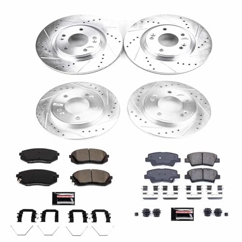 Front and Rear Brake Kit For Hyundai Veloster 2019-21 | Kia Forte 2020-23 –