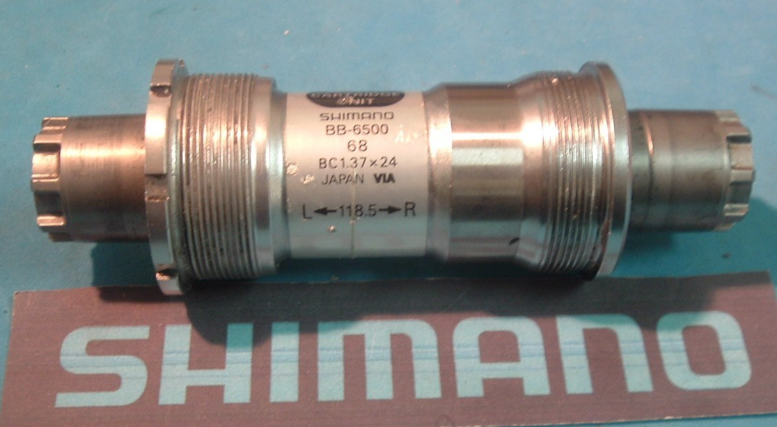 Shimano Ultegra BB-6500 Cartridge Bottom Bracket-68×118.5MM-English-VGC++