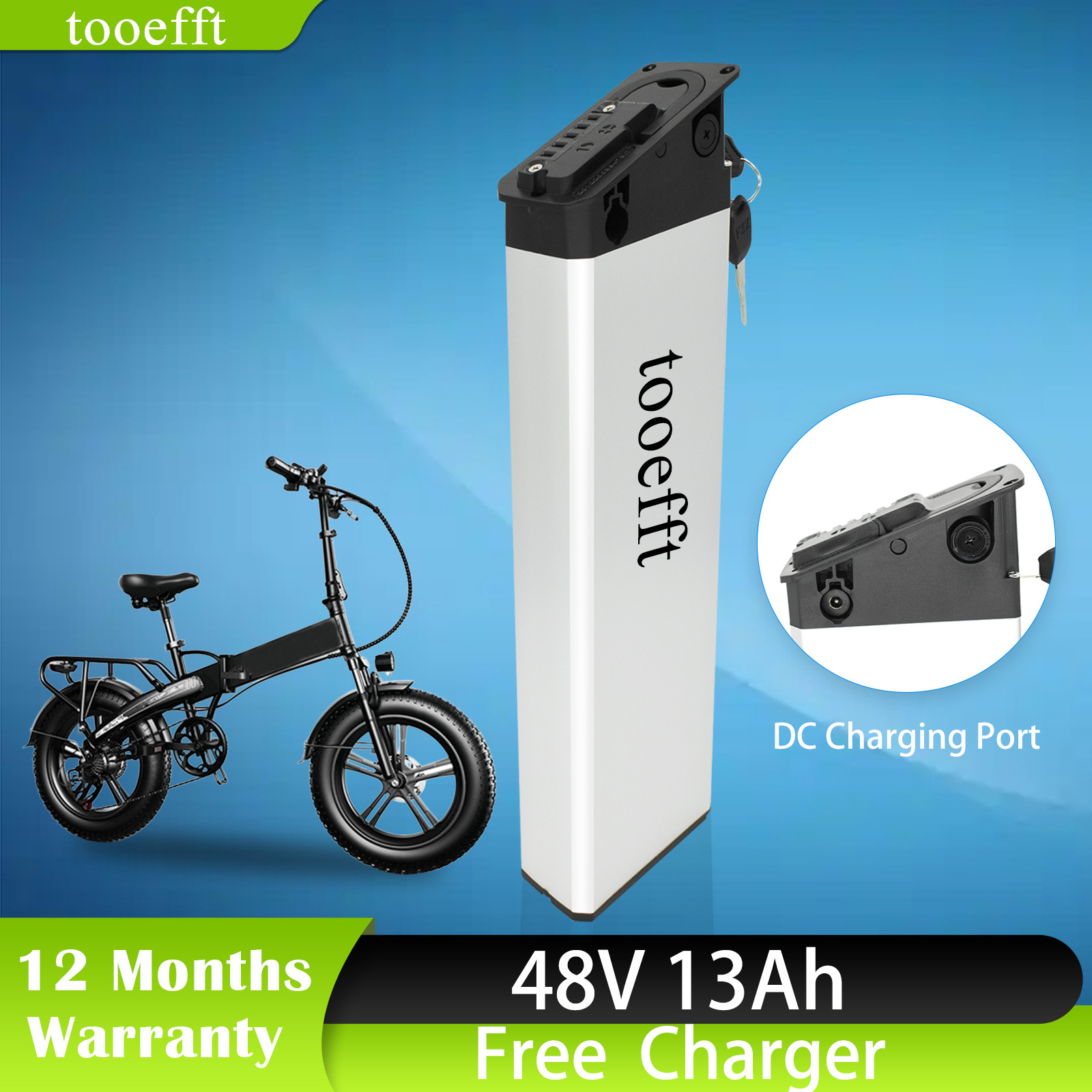 48V 13Ah Folding bike Battery for ENGWE Ep-2 Pro ENGWE Engine X Folding Bike