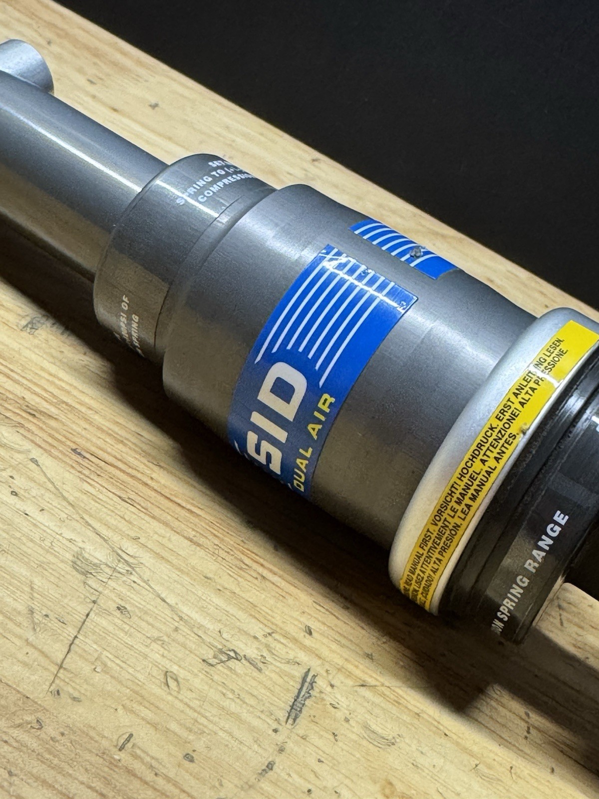 RockShox SID Dual Air Rear Shock 159mm x 38mm (6.25” x 1.5”) Vintage 90s MTB