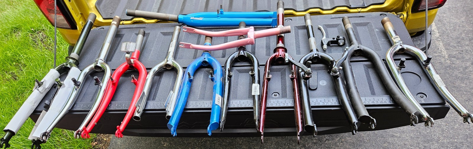 «Take Off» Misc. Bicycle Bike Fork Lot of 12 Assorted