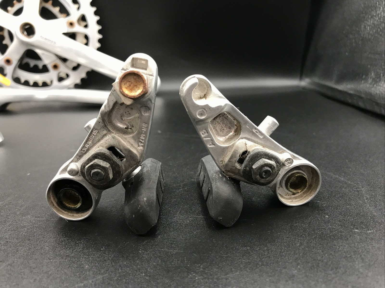 Vintage Shimano Deore XT M730 735 Partial Groupset