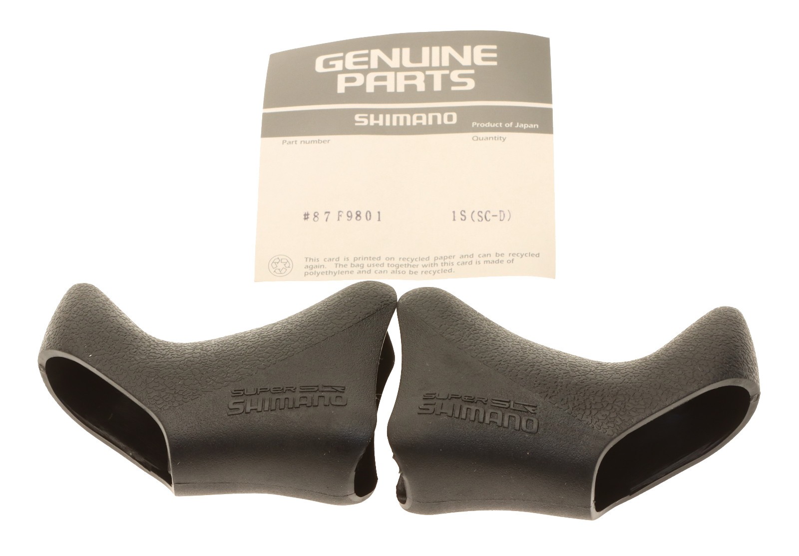 Shimano Ultegra Super SLR Brake Hoods Covers for BL-6403 Pair Aero Black NEW NOS