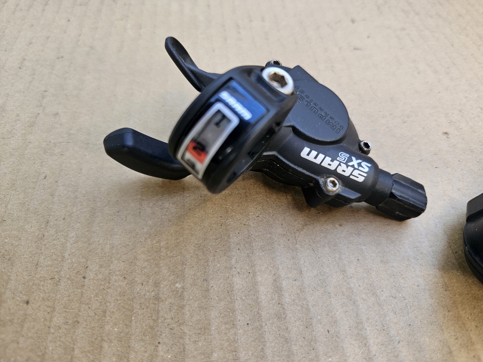 SRAM SX5 Mountain Bike Trigger Shifters 9 Speed Black Left + Right Set 3×9