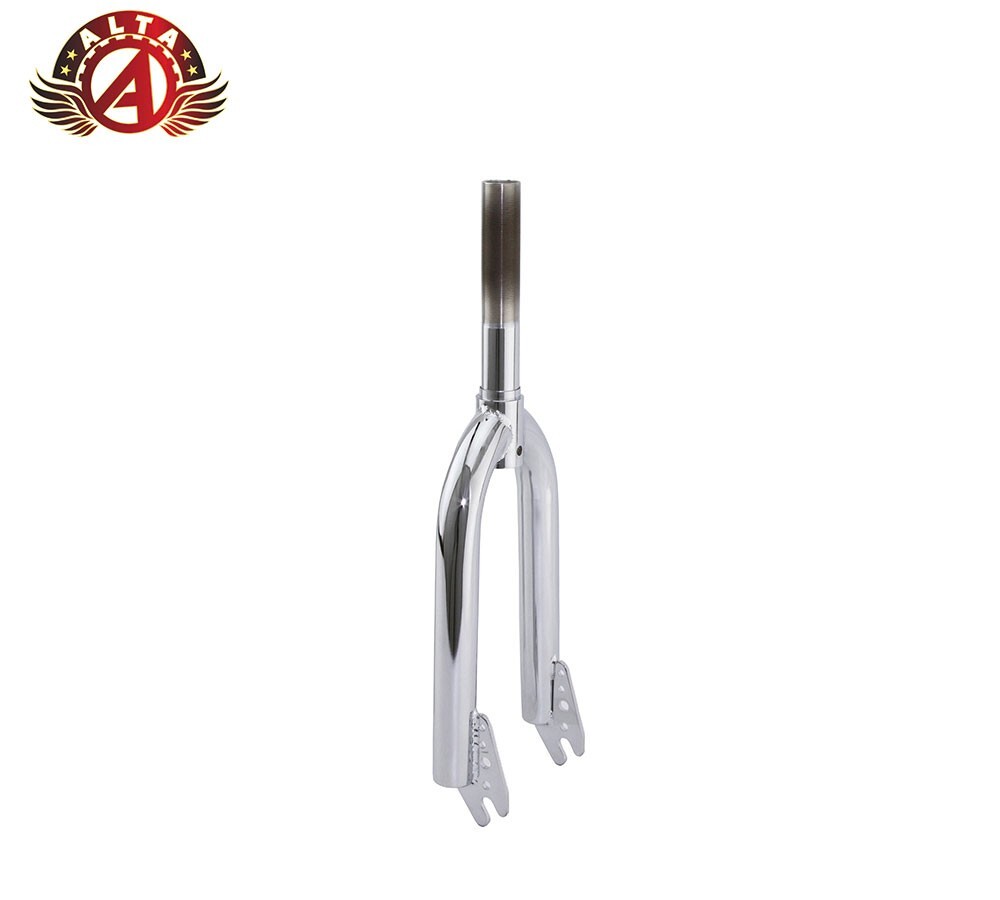 16″ BMX MX Bicycle Bike Fork Steel 1″ Threaded Chrome.