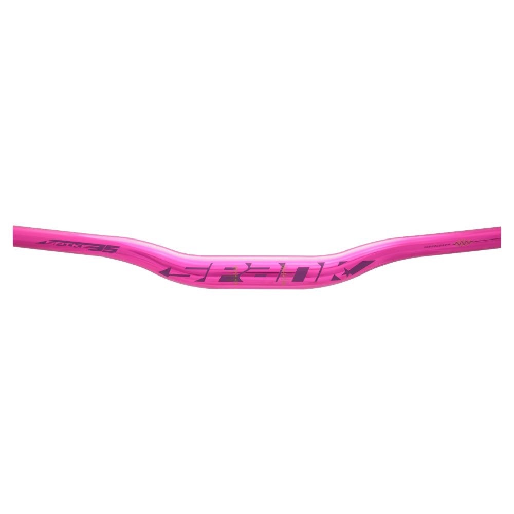 SPANK Spike 35 Vibrocore Handlebar 25mm Rise 820mm DH Enduro Pink Silver Limited