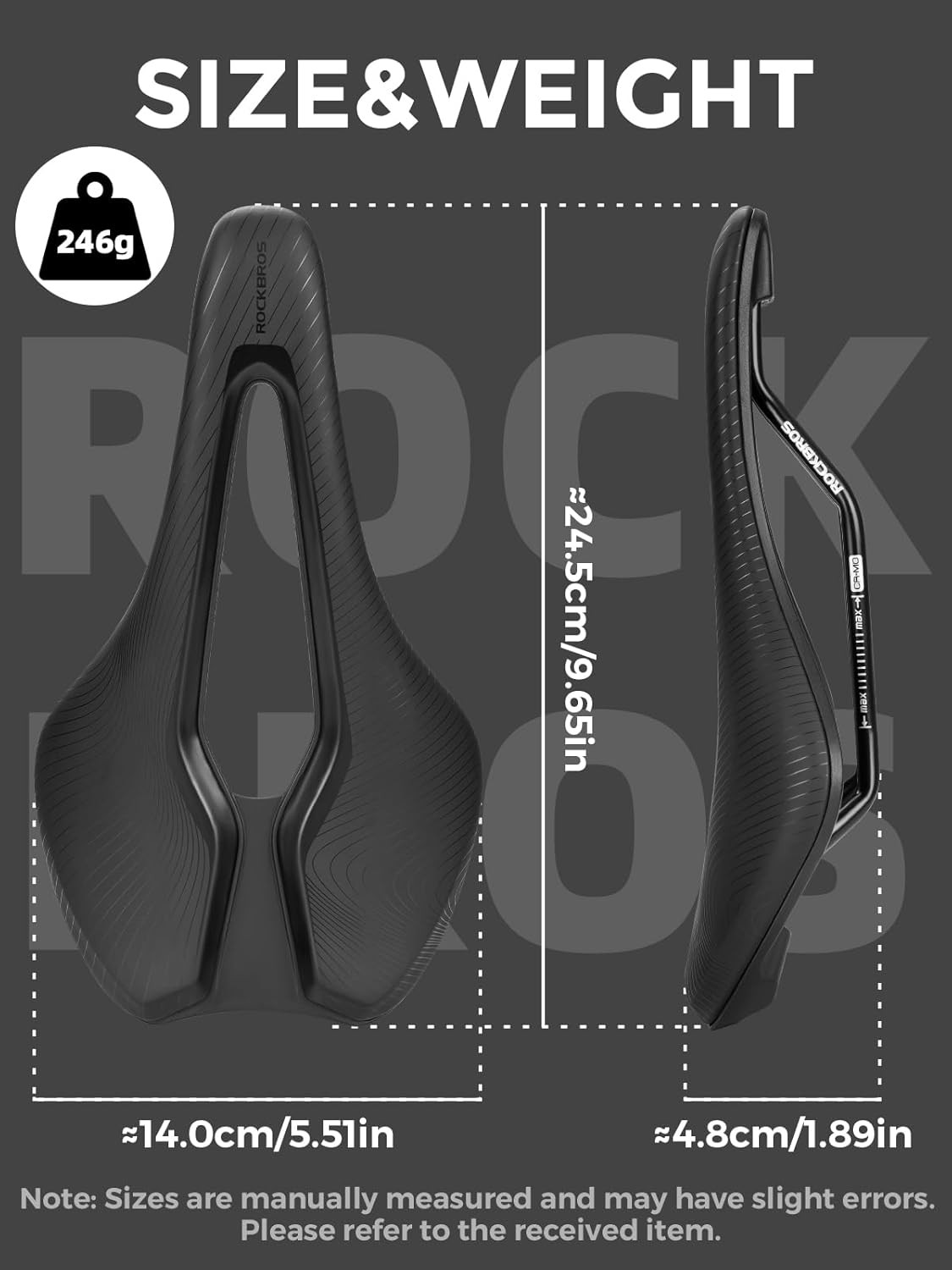 Breathable Ergonomic Road Bike Saddle for Men Women Bike Seat Bike Saddle