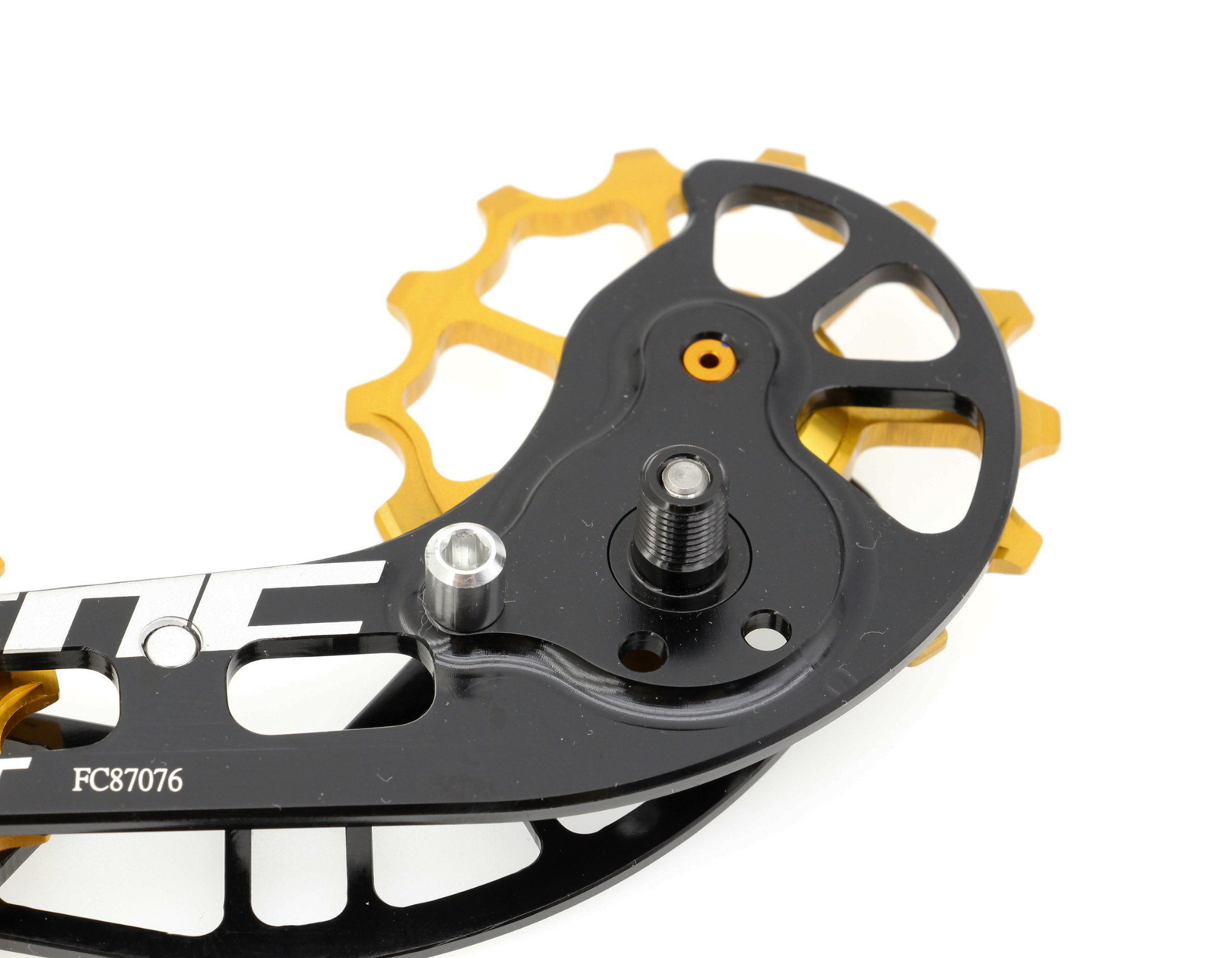KCNC Sxt MTB Bike Oversized Pulley Wheel Cage For XTR M9000 XT M8000 In Gold