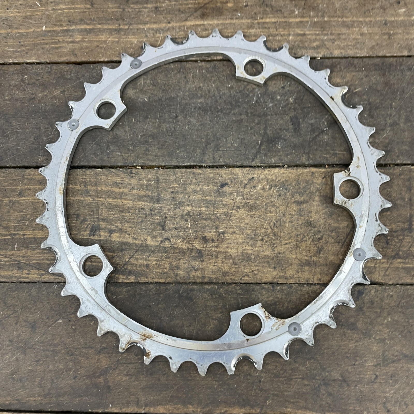 Vintage Campagnolo Chainring 42t 135 BCD Road Bike Made in Italy 45g Brev 5-Bolt