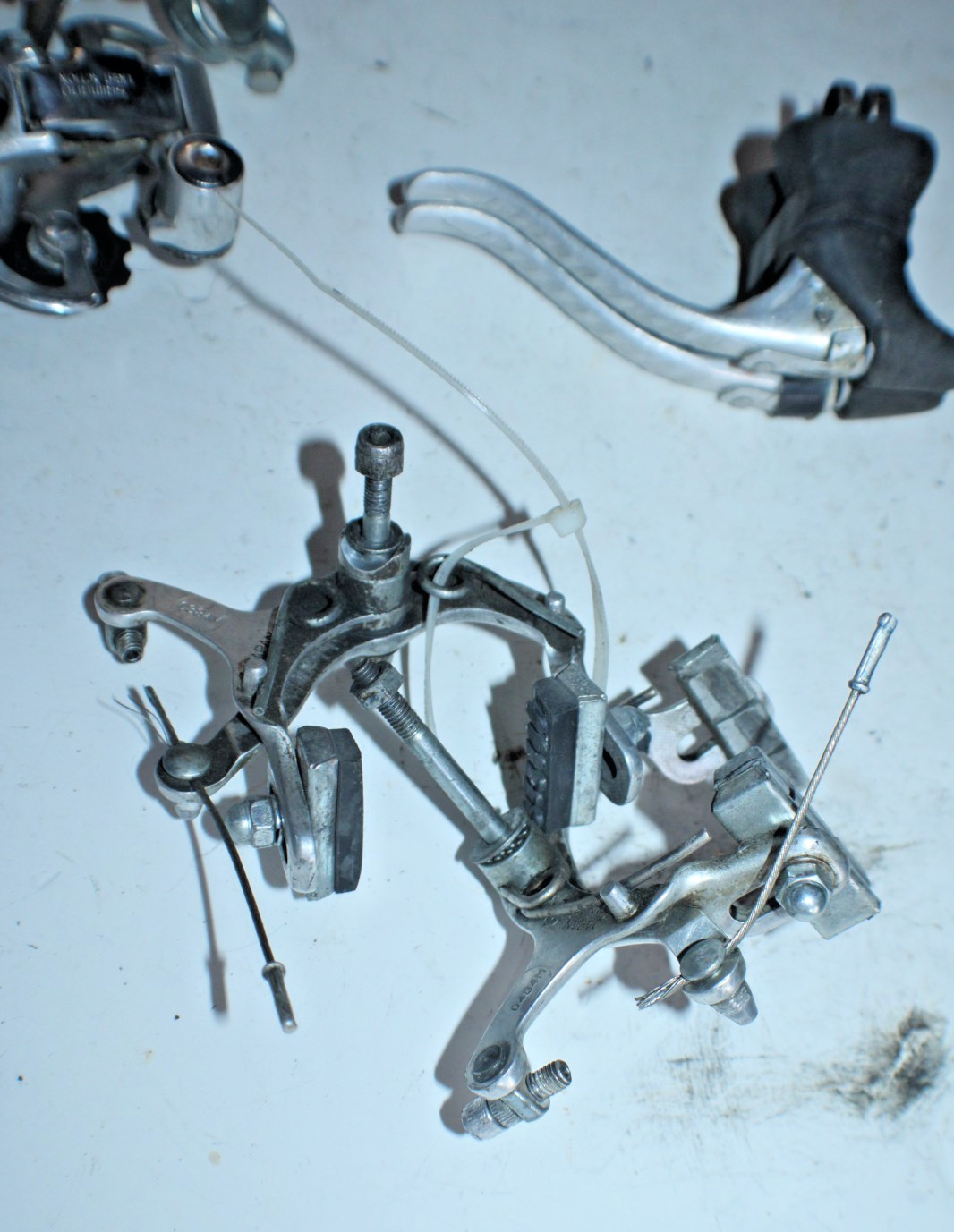 Shimano DiaCompe Groupset Front Rear Derailleurs Brake Calipers & Levers Pedals~