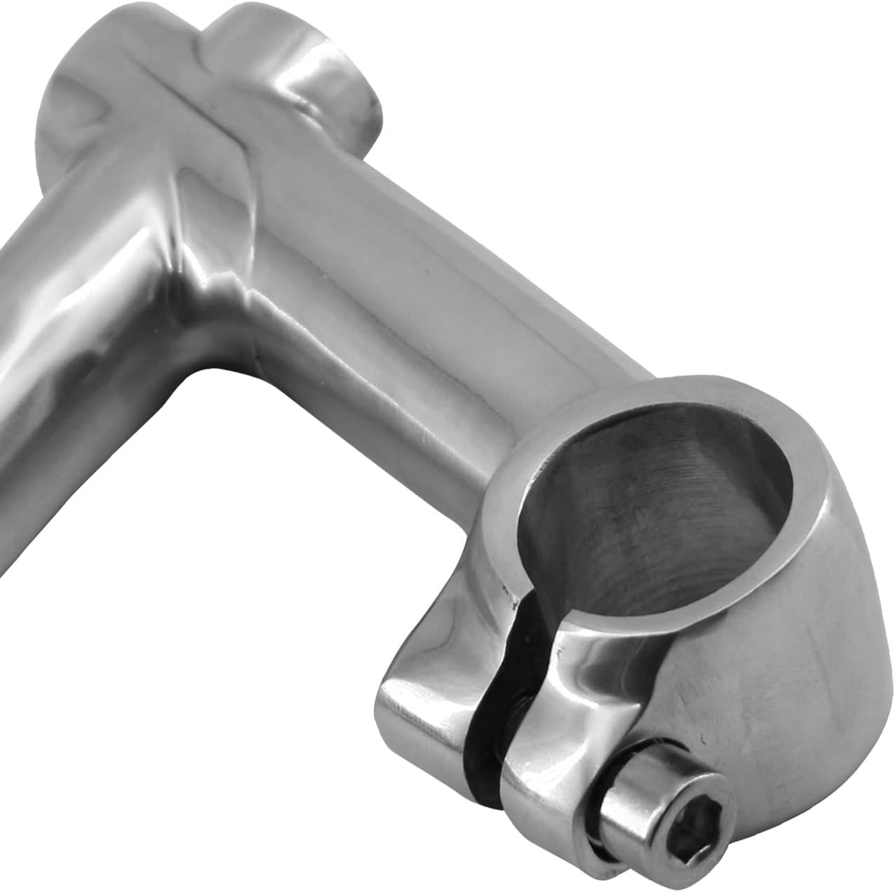 1-Bolt Clamp Alloy Bike Quill Stem, Bicycle Handlebar Stem Riser Bracket 25.4Mm