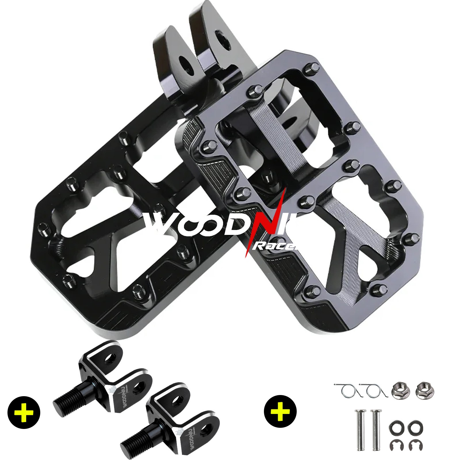 CNC Aluminum Alloy Foot Pegs for Surron Light Bee X Pedal Segway X160 X260 YOZMA