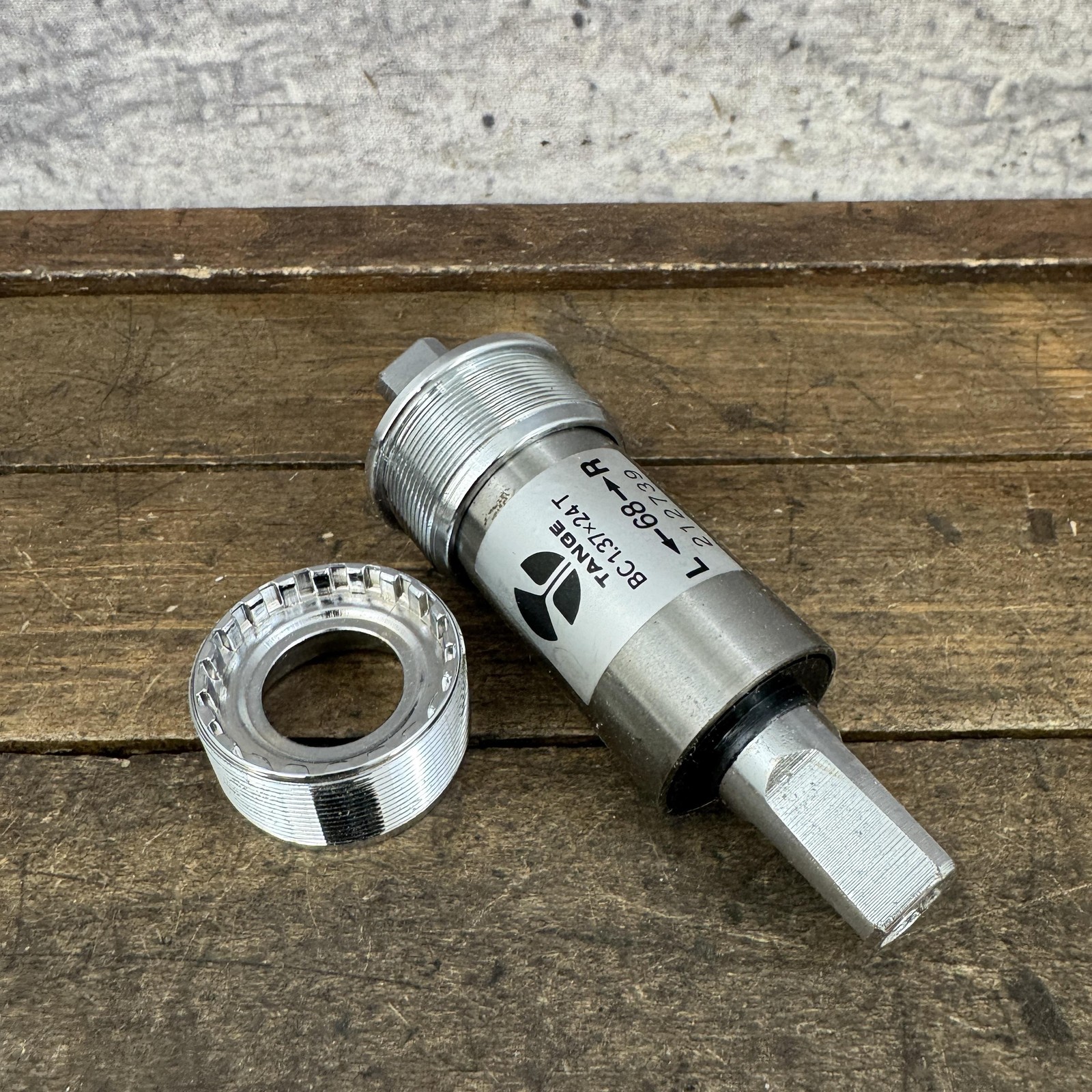 Vintage Tange Bottom Bracket LN-5922 NOS 68mm BSA 107mm JIS Square Taper Japan