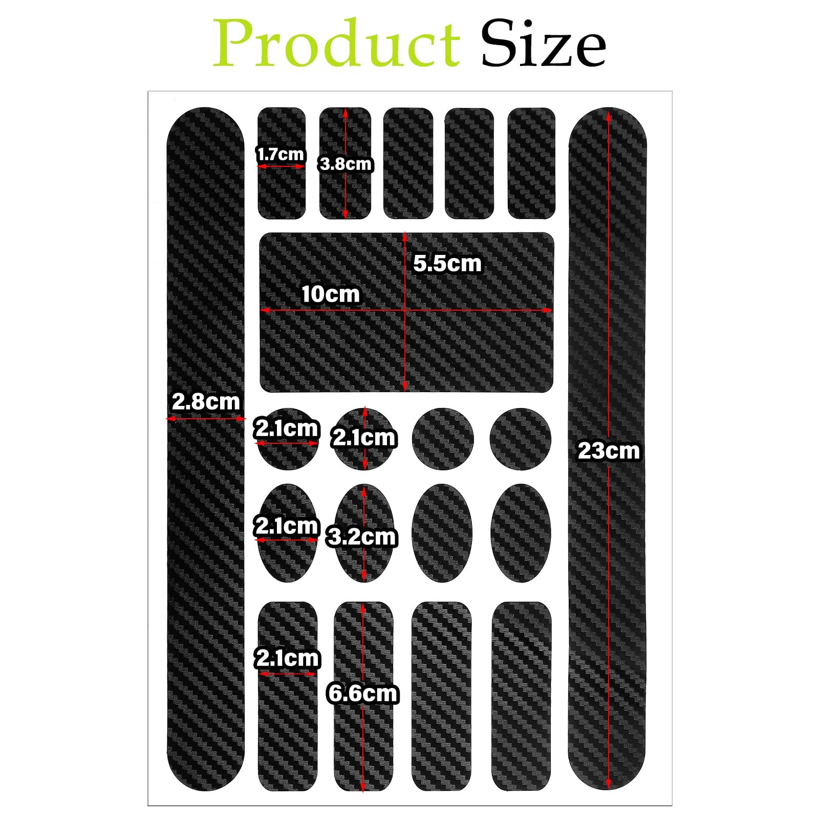 3 PCS Bicycle Chainstay Protector Decal, Chainstay Frame Guard Adhesive Prote…