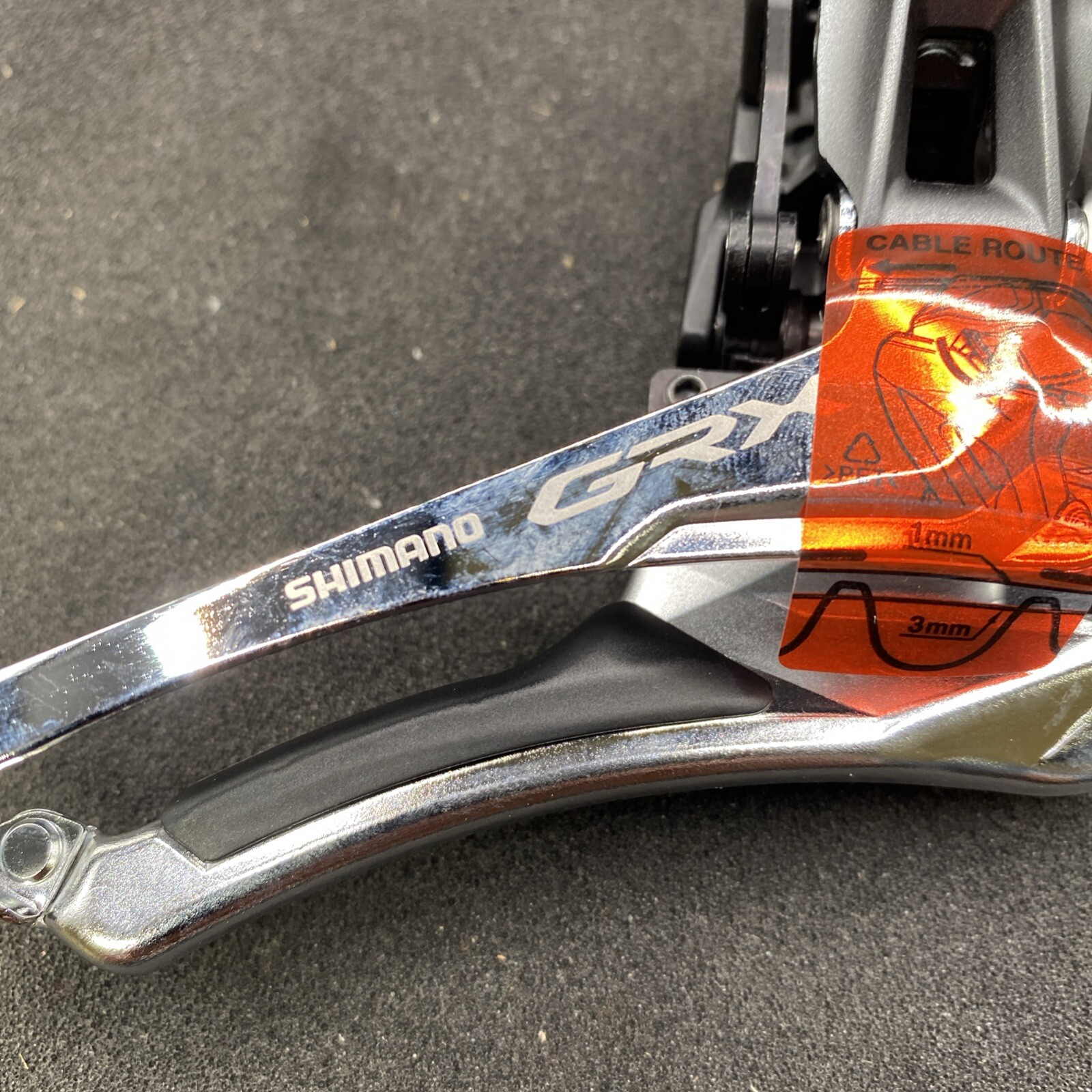 Shimano Grx Rx810 Braze On Front Derailleur Double Gravel (NW)