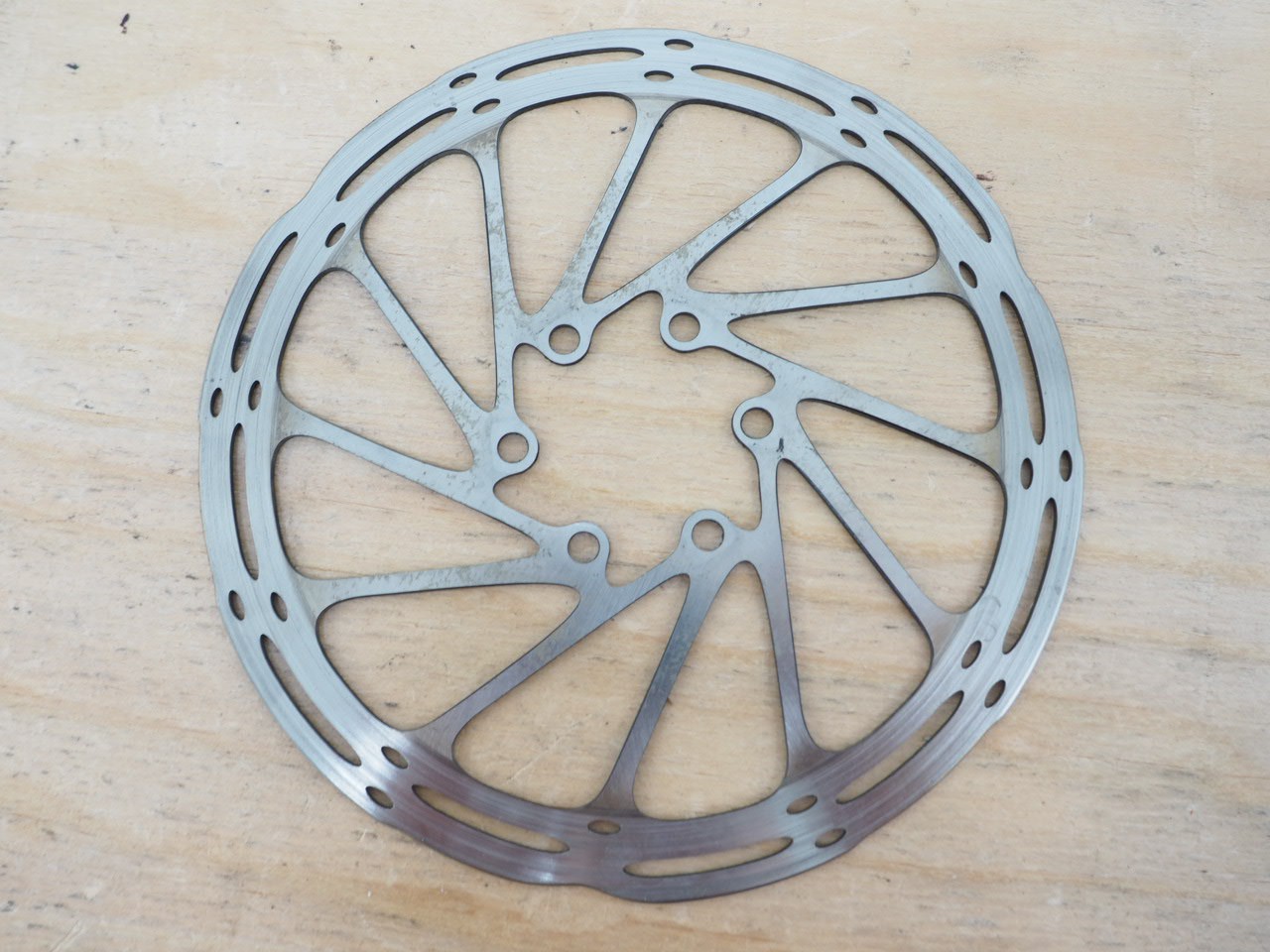SRAM Centerline 160mm 1.6mm Thickness Used Bicycle Brake Rotor