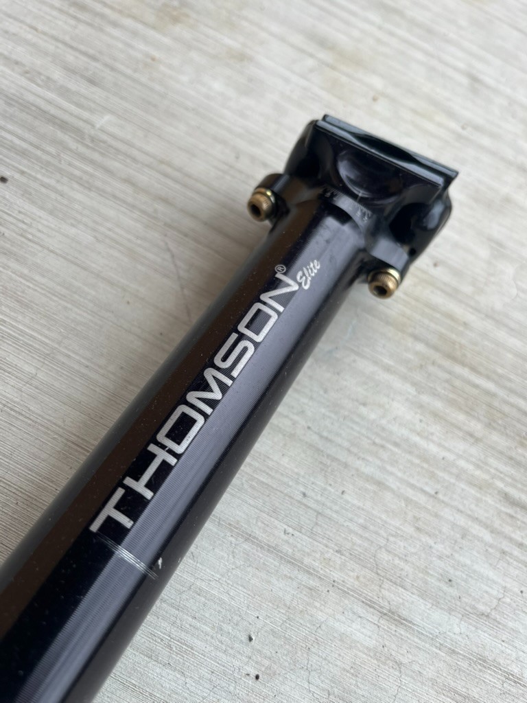 Thomson USA Elite CNC Machined Alloy Straight Seatpost | 30.9×367 mm / VGC+