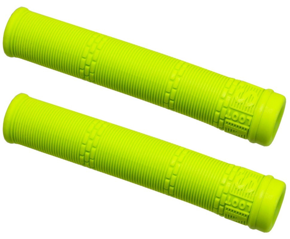 GRIPS & BAR ENDS No Flange Stolen Loot STLN BMX Bike Parts 160mm Neon Yellow