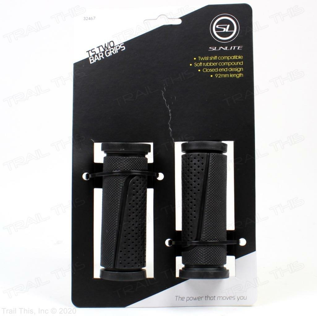 Sunlite Twist Shifter Grip Shifter Compatible 92mm (3-5/8″) Bike Handlebar Grips
