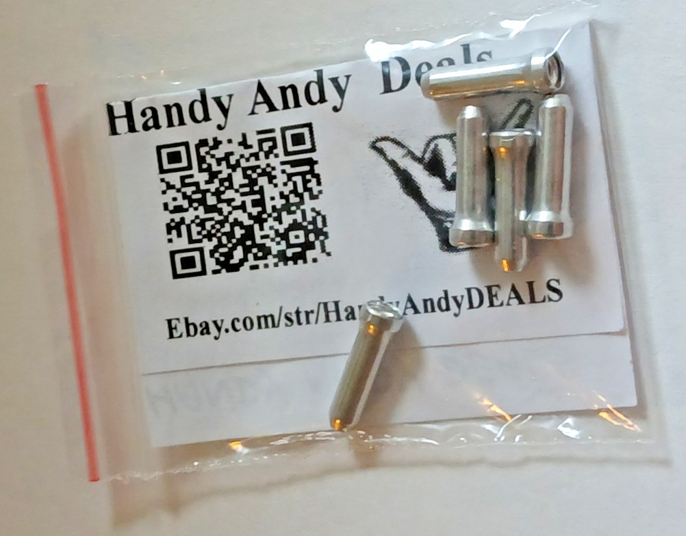 Bike Cable End Caps, 5 Pack, Brake and Gear Line End-Cab, Tired of Metal Slivers