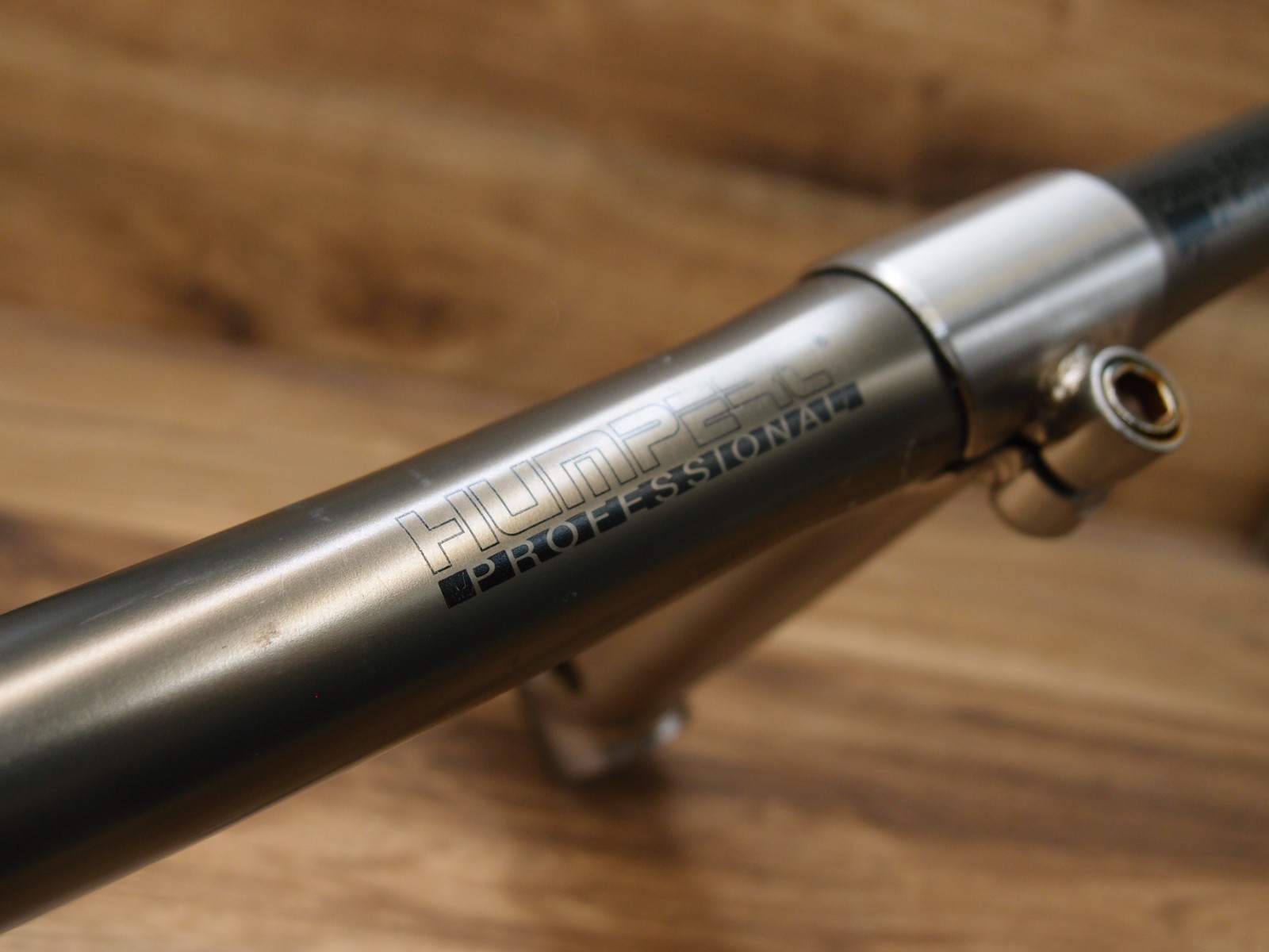 flat handlebar Humpert professional town exclusive + stem ahead steel 1 1/8 in