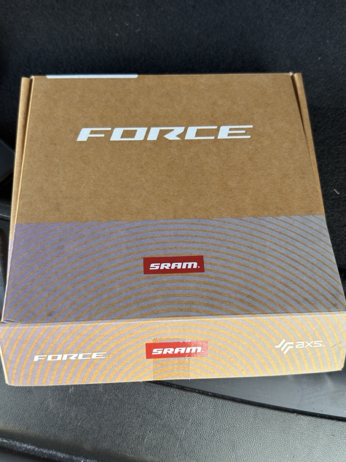 SRAM Force 2x Chainring – 48/35t 2×12-Speed 8-Bolt Direct Mount Black – Used