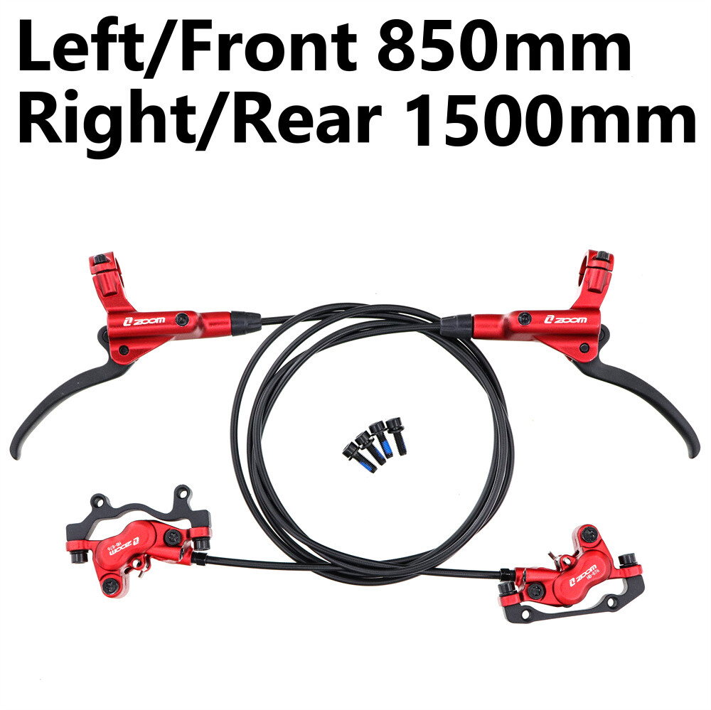 ZOOM HB876 MTB Bike 4-Piston MTB Hydraulic Disc Brake Set 850/1500MM