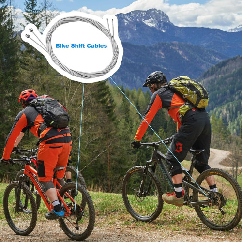 Bike Brake Cable Kit for MTB – Premium Mountain Bicycle Brake Cable Replacemen