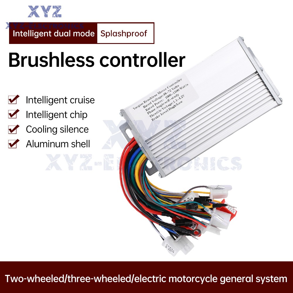 Brushless Controller 36V48V60V64V72V 350W 500W-1500W 5000W for Electric Bicycle