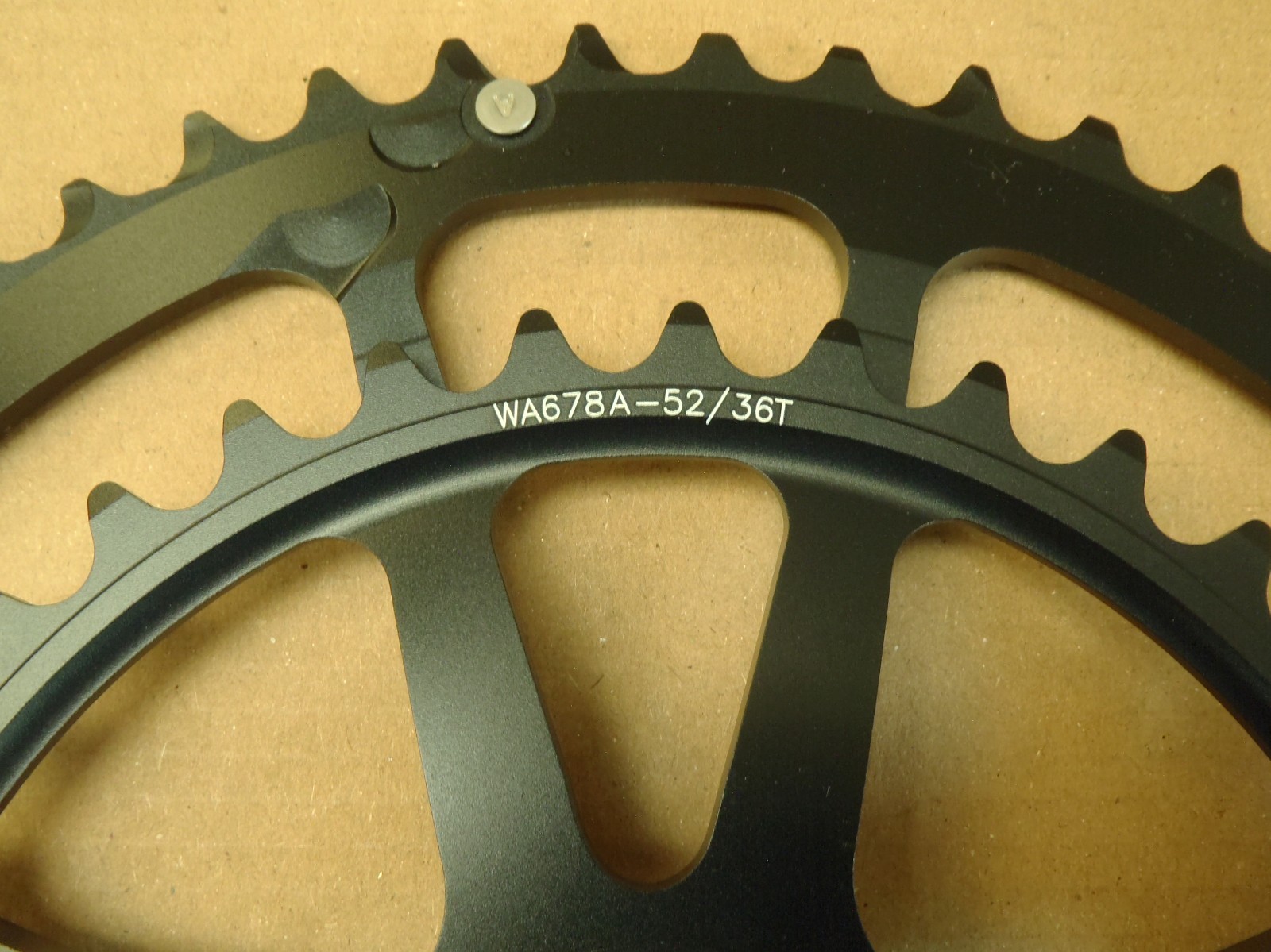 SPIDERING ROAD 8- ARM mid-COMPACT 52/36T CHAIN RING KP408 BIKE PARTS 22-3