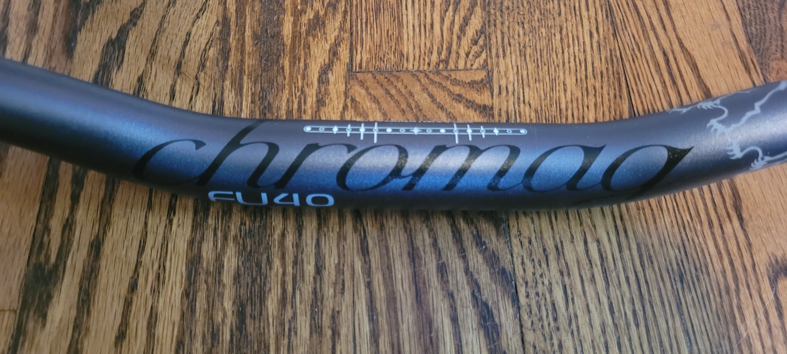 Chromag FU40 Handlebars in Gunmetal, UNCUT