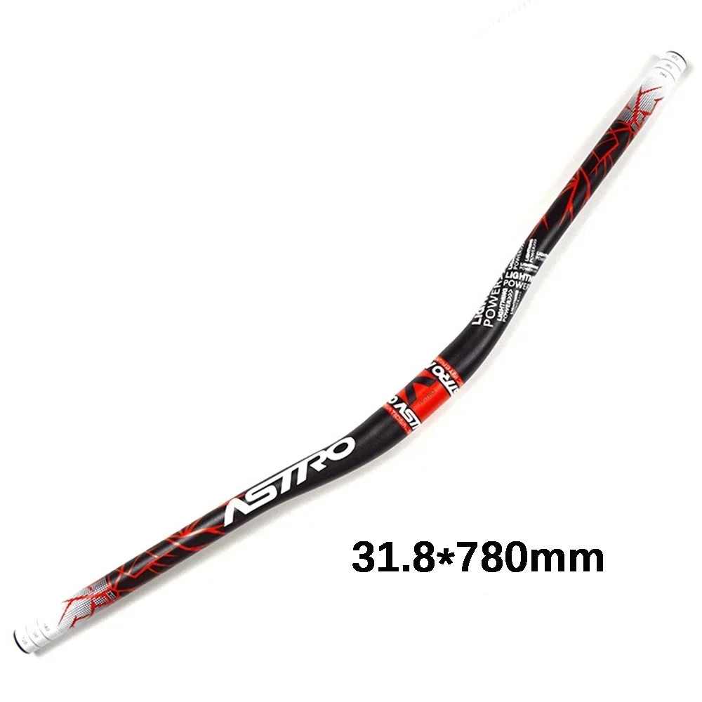 Mountain Bike Swallow-shaped Handlebar 31.8mm*780/800mm Riser Flats Handlebars