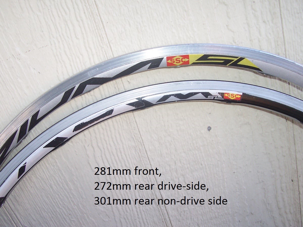 Mavic Ksyrium Spokes // ES, SL, SLS, K10 (1999-2010) // Individual Spokes