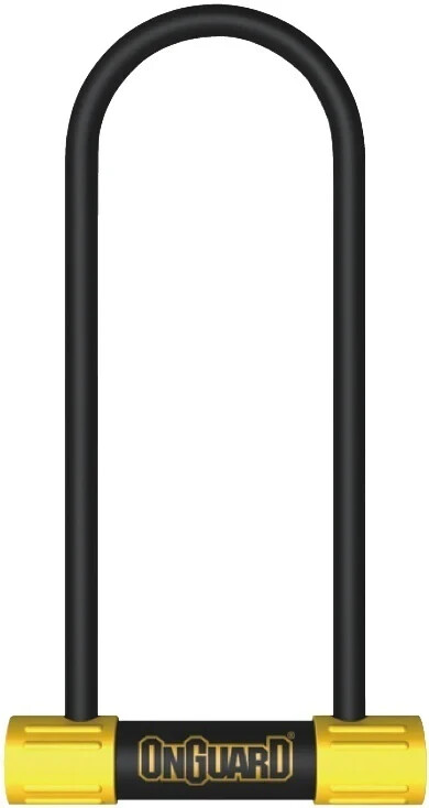 On Guard Bulldog 8014 Mini LS Bike U Lock Security X2P Double Bolt Free Shipping
