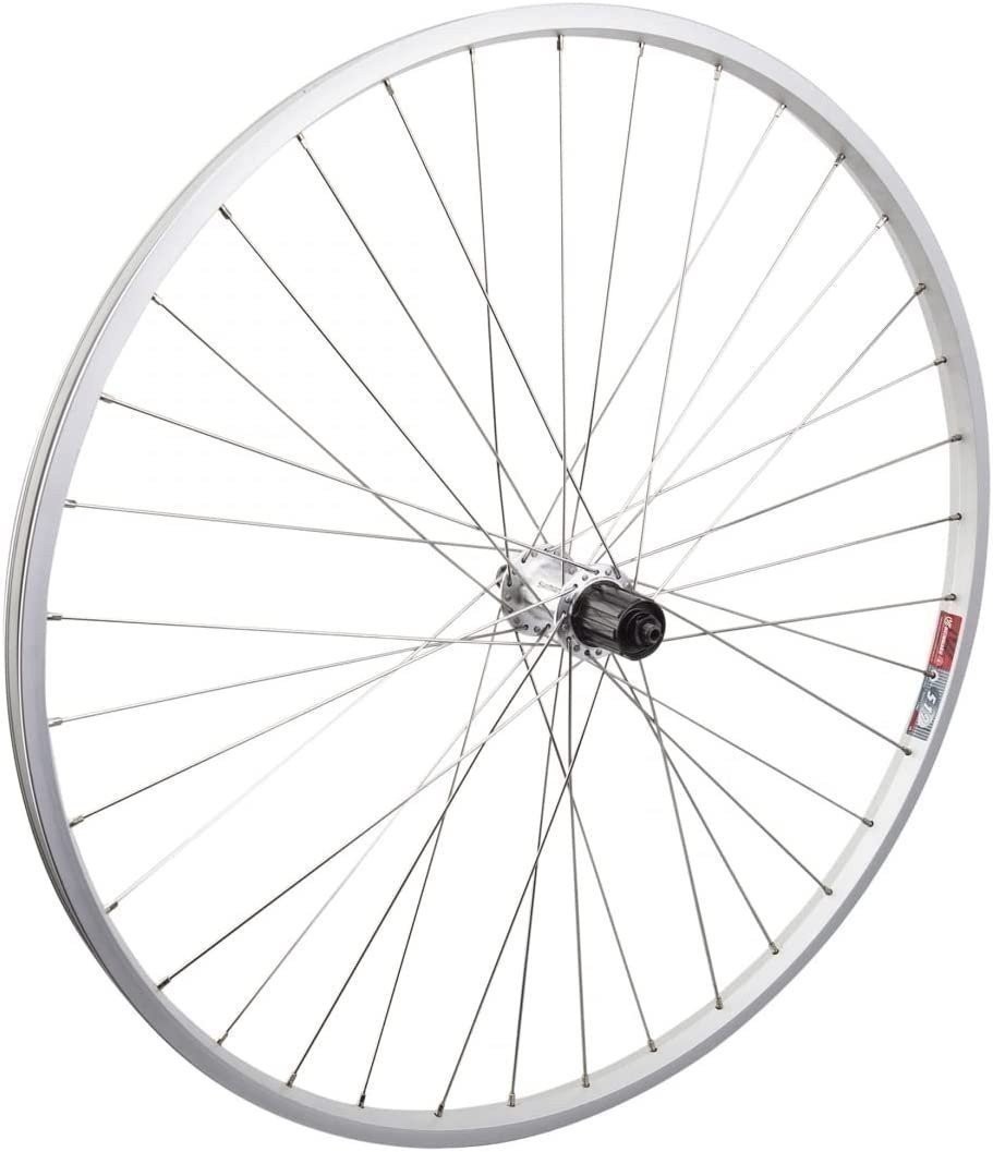 Wheel Master 700c Rear Wheel – Alloy, MT-5010, 8-10sp, QR, Silver, 36H