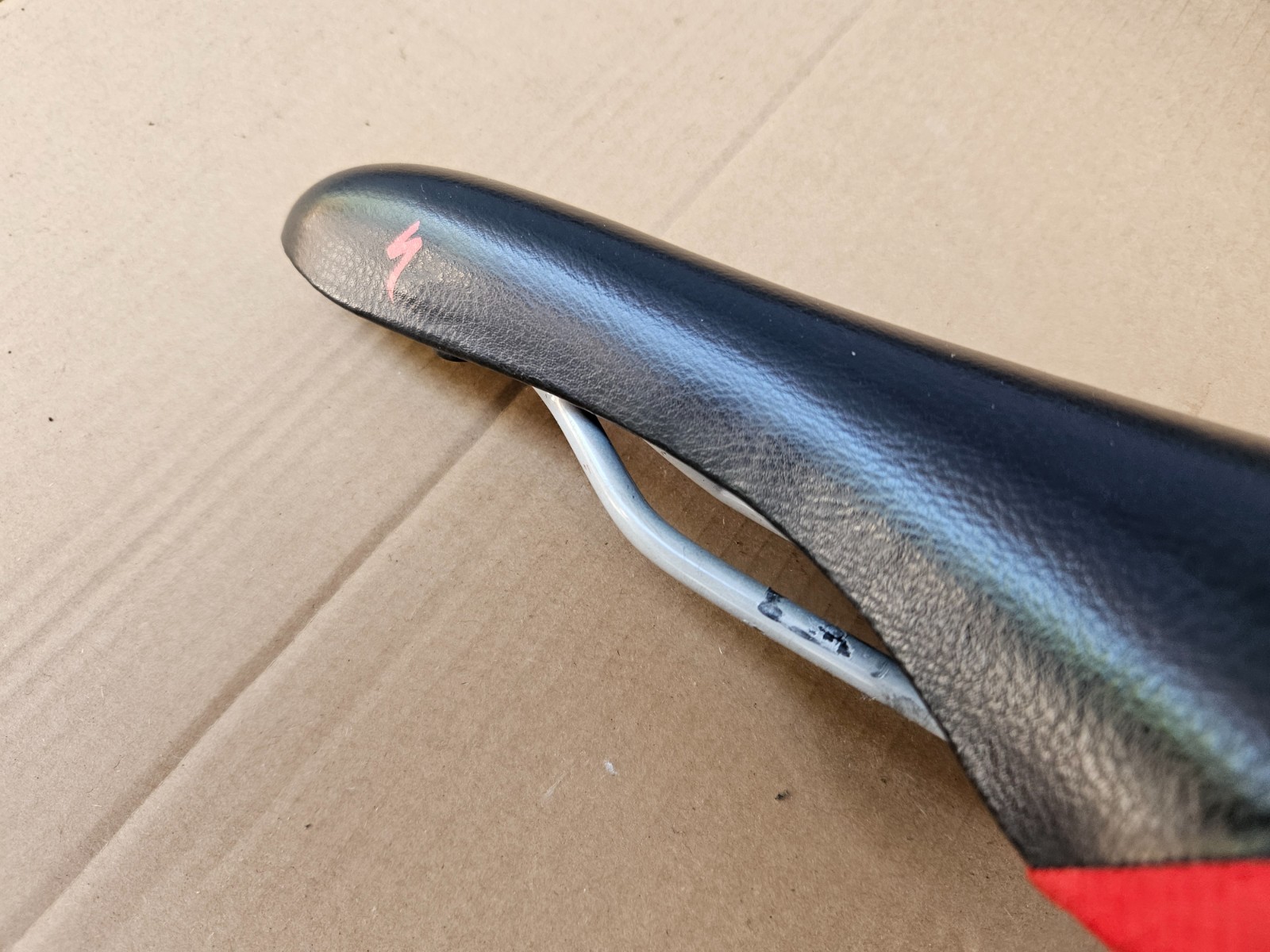 Vintage Specialized Prolong Revolution Mountain Bike Saddle Manganese Rails