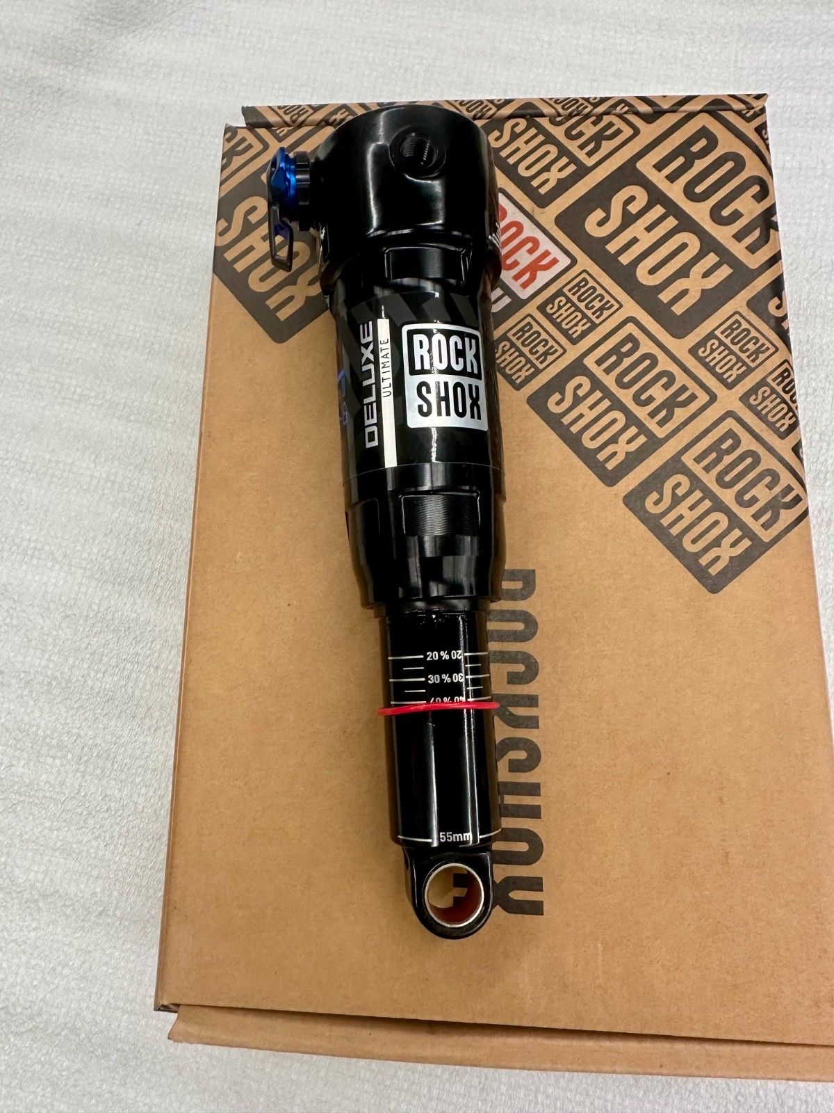New RockShox Deluxe Ultimate RCT Rear Shock – 185x55mm Trunnion – With Warranty